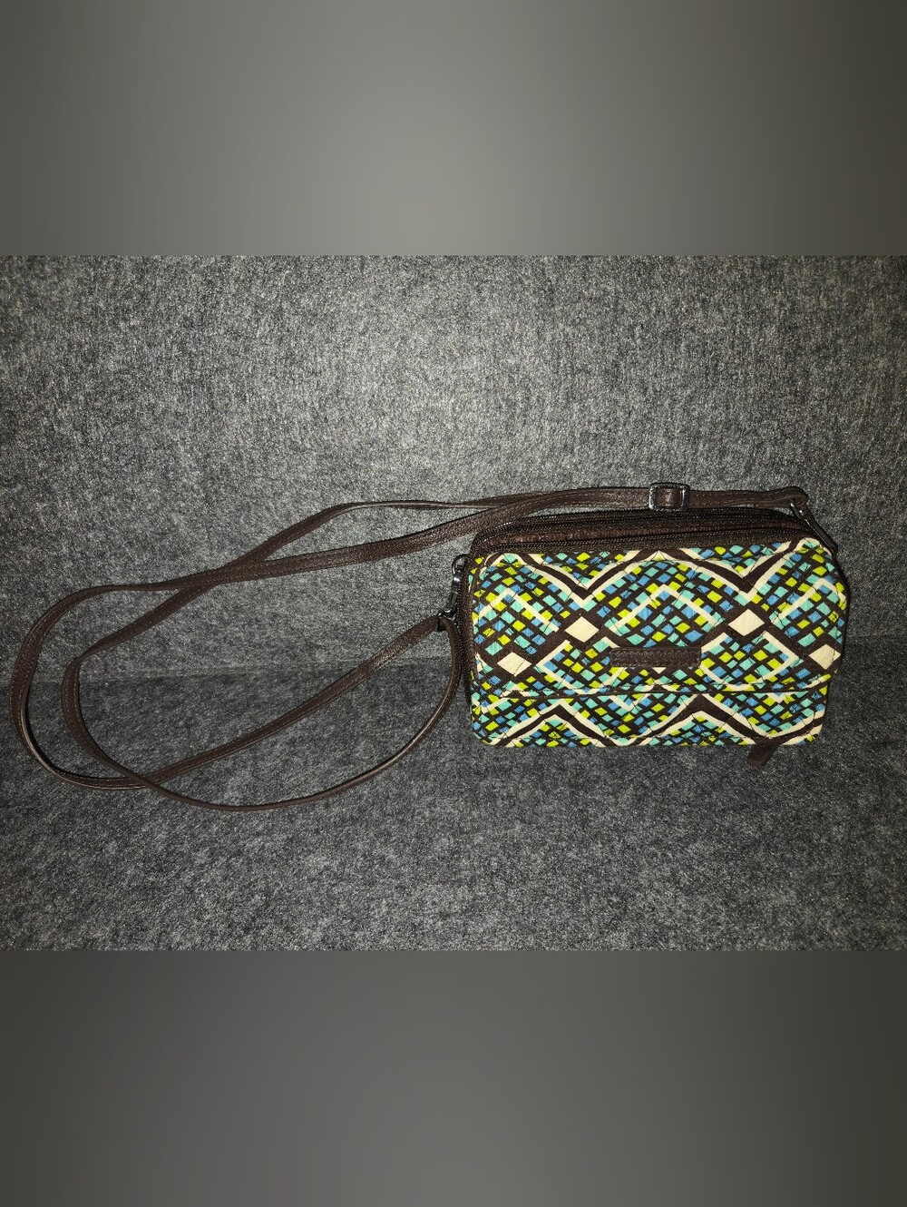 Vera Bradley RFDI Crossbody RETIRED Rainforest